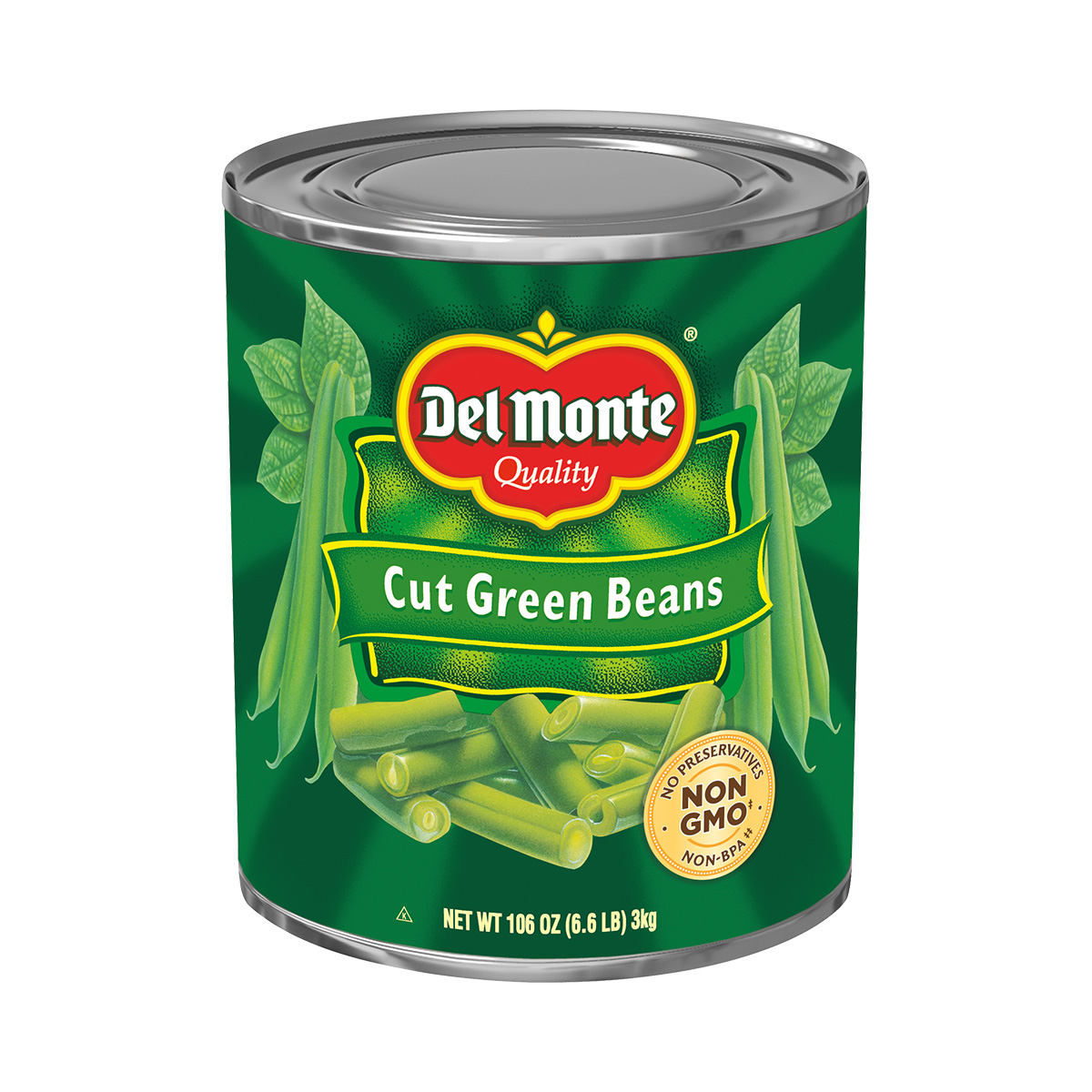 Del Monte® Blue Lake® Cut Green Beans Low Sodium Del Monte Food Service