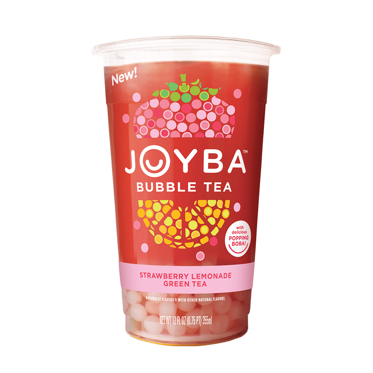 JOYBA® Bubble Tea Strawberry Lemonade Green Tea Del Monte Food Service