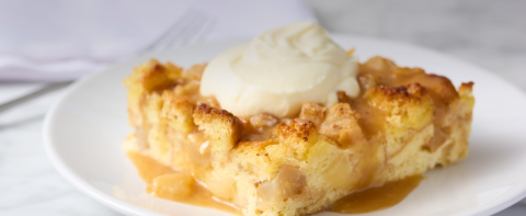 Pear Bread Pudding